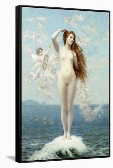 Venus Rising (The Star), C.1890-Jean Leon Gerome-Framed Stretched Canvas