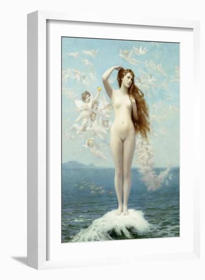 Venus Rising (The Star)-Jean Leon Gerome-Framed Giclee Print