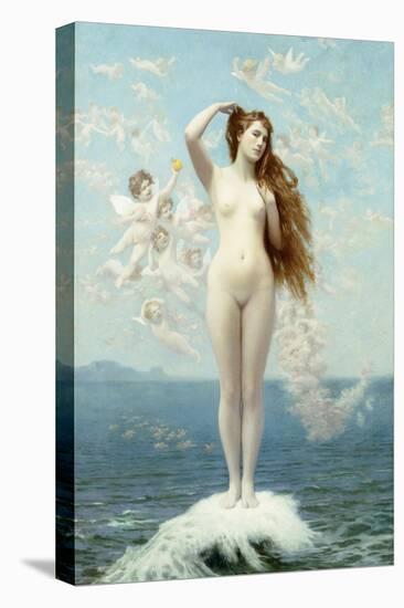 Venus Rising (The Star)-Jean Leon Gerome-Stretched Canvas