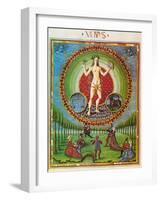 Venus, Ruler of Taurus and Libra-Science Source-Framed Giclee Print