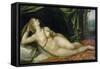 Venus Sleeping-Joseph Heintz the Elder-Framed Stretched Canvas