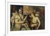 Venus und Amor-Titian (Tiziano Vecellio)-Framed Giclee Print