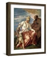 Venus, Vulcan and Cupid, 1700S-Sebastiano Ricci-Framed Giclee Print