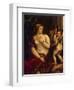 Venus with a Mirror, 1560-Titian (Tiziano Vecelli)-Framed Giclee Print