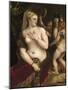 Venus with a Mirror, C. 1555-Titian (Tiziano Vecelli)-Mounted Art Print