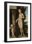 Venus with Cupid the Honey Thief, 1534 by Lucas the Elder Cranach-Lucas the Elder Cranach-Framed Giclee Print
