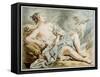 Venus with Doves, 18th Century-Louis Marin Bonnet-Framed Stretched Canvas