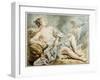 Venus with Doves, 18th Century-Louis Marin Bonnet-Framed Giclee Print