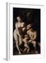 Venus with Mercury and Cupid ('The School of Love), C1525-Correggio-Framed Giclee Print