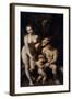 Venus with Mercury and Cupid ('The School of Love), C1525-Correggio-Framed Giclee Print