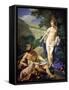 Venus with Mercury and Cupid-Louis Michel Van Loo-Framed Stretched Canvas