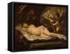 Venus with Putti, Attributed to Pietro Liberi, 1780-1799-Pietro Liberi-Framed Stretched Canvas