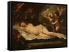 Venus with Putti, Attributed to Pietro Liberi, 1780-1799-Pietro Liberi-Framed Stretched Canvas