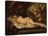 Venus with Putti, Attributed to Pietro Liberi, 1780-1799-Pietro Liberi-Stretched Canvas