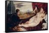Venus with the Organ Player, C. 1550-Titian (Tiziano Vecelli)-Framed Stretched Canvas