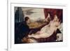 Venus with the Organ Player, C. 1550-Titian (Tiziano Vecelli)-Framed Giclee Print