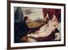 Venus with the Organ Player, C. 1550-Titian (Tiziano Vecelli)-Framed Giclee Print