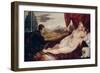 Venus with the Organ Player, C. 1550-Titian (Tiziano Vecelli)-Framed Giclee Print