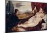 Venus with the Organ Player, C. 1550-Titian (Tiziano Vecelli)-Mounted Giclee Print