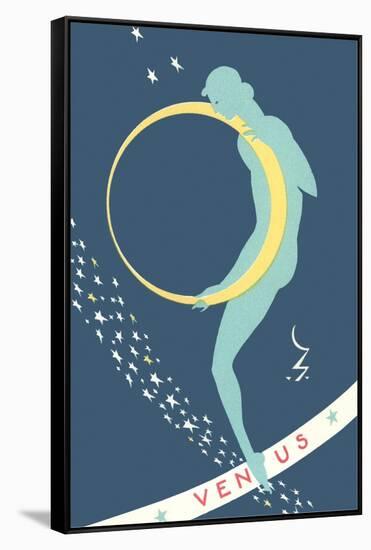 Venus, Woman and Hoop-null-Framed Stretched Canvas