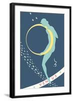 Venus, Woman and Hoop-null-Framed Giclee Print