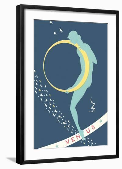 Venus, Woman and Hoop-null-Framed Giclee Print