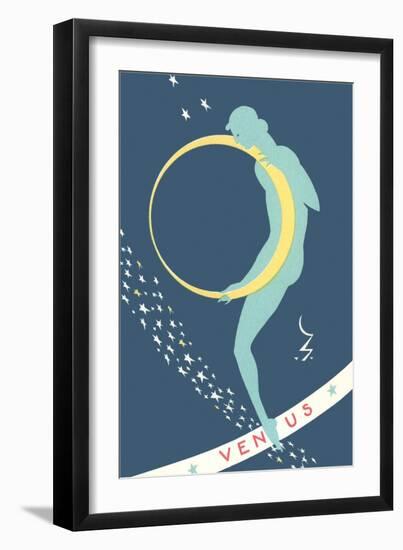 Venus, Woman and Hoop-null-Framed Giclee Print