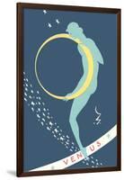 Venus, Woman and Hoop-null-Framed Giclee Print