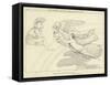 Venus Wounded in the Hand, Conducted by Iris to Mars-John Flaxman-Framed Stretched Canvas