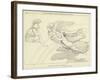 Venus Wounded in the Hand, Conducted by Iris to Mars-John Flaxman-Framed Giclee Print