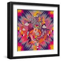 Venus-Diela Maharanie-Framed Art Print