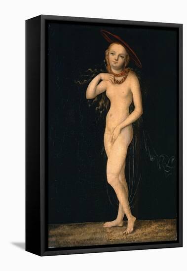 Venus-Lucas Cranach the Elder-Framed Stretched Canvas