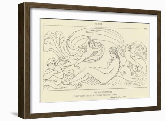 Venus-John Flaxman-Framed Giclee Print