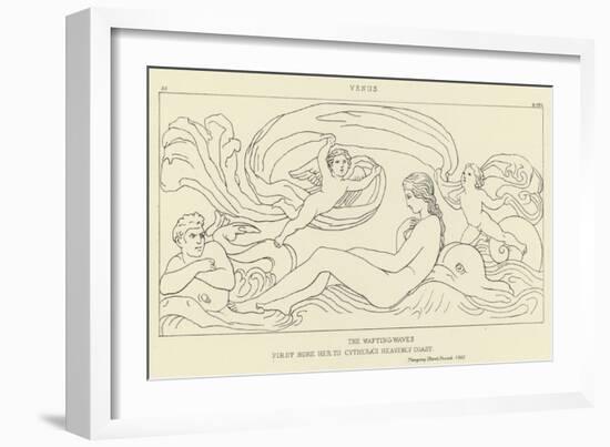 Venus-John Flaxman-Framed Giclee Print