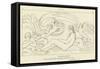 Venus-John Flaxman-Framed Stretched Canvas