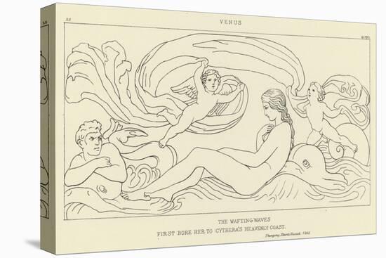 Venus-John Flaxman-Stretched Canvas