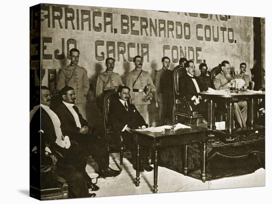 Venustiano Carranza at the Queretaro Convention, December 1917-Thompson-Stretched Canvas