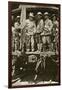 Venustiano Carranza on Board a Train with His Officers, 1914-20-null-Framed Giclee Print