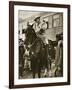 Venustiano Carranza on Horseback, C.1913-null-Framed Giclee Print