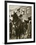 Venustiano Carranza on Horseback, C.1913-null-Framed Giclee Print