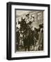 Venustiano Carranza on Horseback, C.1913-null-Framed Giclee Print