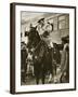 Venustiano Carranza on Horseback, C.1913-null-Framed Giclee Print