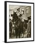 Venustiano Carranza on Horseback, C.1913-null-Framed Giclee Print