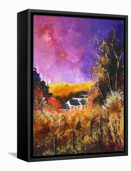 Ver village ardennes belgium-Pol Ledent-Framed Stretched Canvas