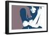 Vera Blue-NaxArt-Framed Art Print