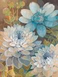 Autumn Dahlias 1-Vera Hills-Art Print