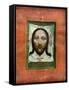 Vera Icon, Back Panel of the Viennese Madonna, C1470-null-Framed Stretched Canvas