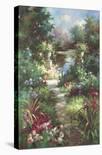 Garden Atrium l-Vera Oxley-Stretched Canvas