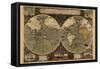 Vera Totius Expeditionis Nautica (World Map)-Abraham Ortelius-Framed Stretched Canvas