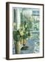 Veranda of the Old House, 1912-Childe Hassam-Framed Premium Giclee Print